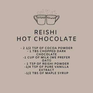 Cozy Up with Reishi Hot Chocolate