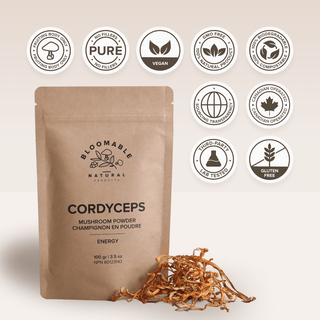 Cordyceps Mushroom Powder (100 gr) - Bloomable Natural Products