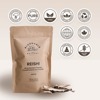 Reishi Mushroom Powder (100 gr) - Bloomable Natural Products